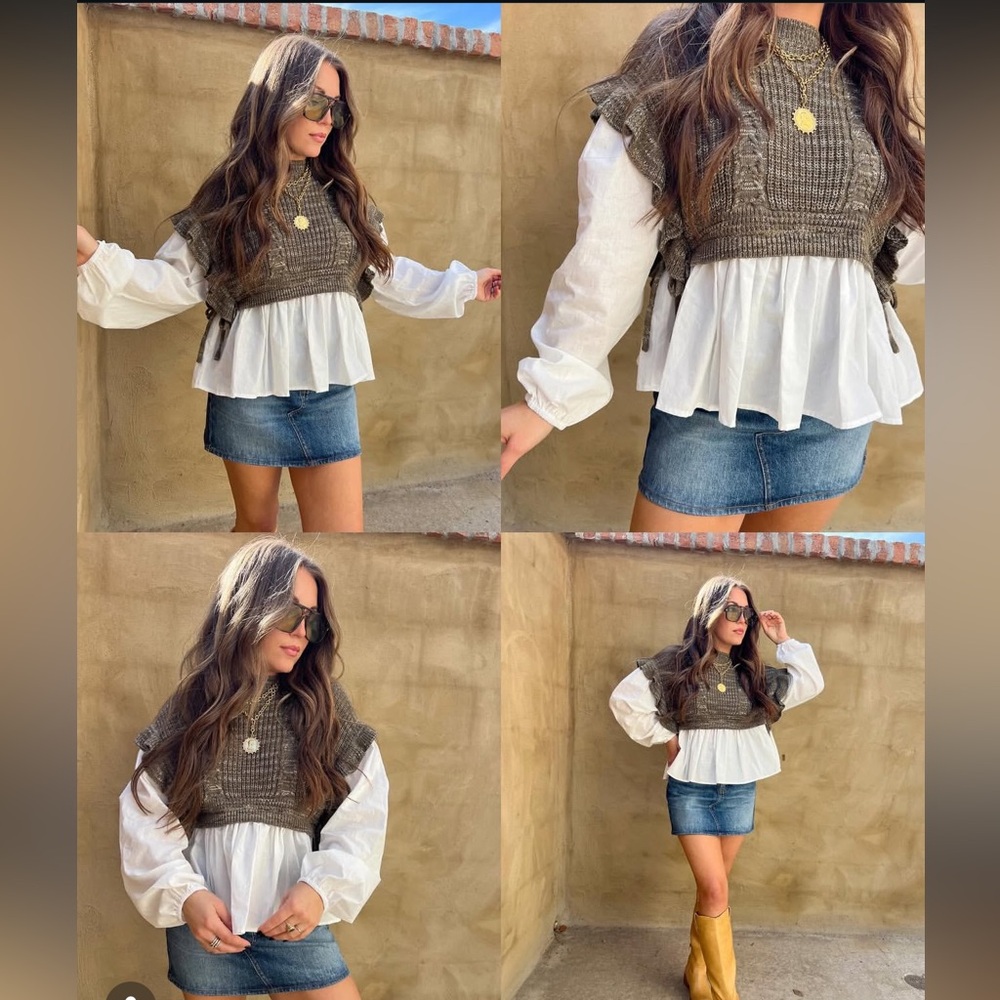 Fall Fresh Layered Sweater - Picture 5 of 7